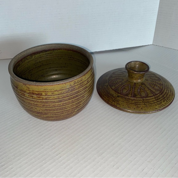 Pottery piece Signed Hough - Picture 3 of 5